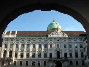 Hofburg, sídlo španělské školy
